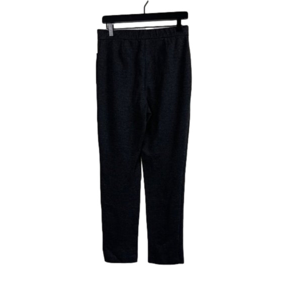 J. Jill Gray Ponte Slim Leg Pants Size Small Pull-On Elastic Waist Stretch - Picture 7 of 9